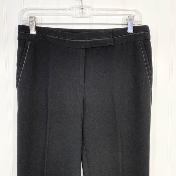 AXCESS by LIZ CLAIBORNE Black Trousers Puddle Pants 4 - Picture 3 of 12
